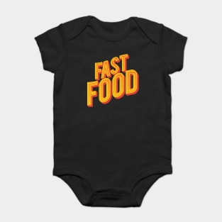 Fast Food Baby Bodysuit